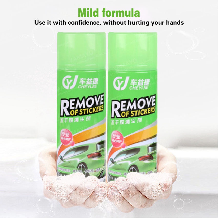 Remove of Sticker Spray Removal Adhesive Residue Agent Cleaner Car Glass Cleaning Stain Remover Glue Tape Barcode
