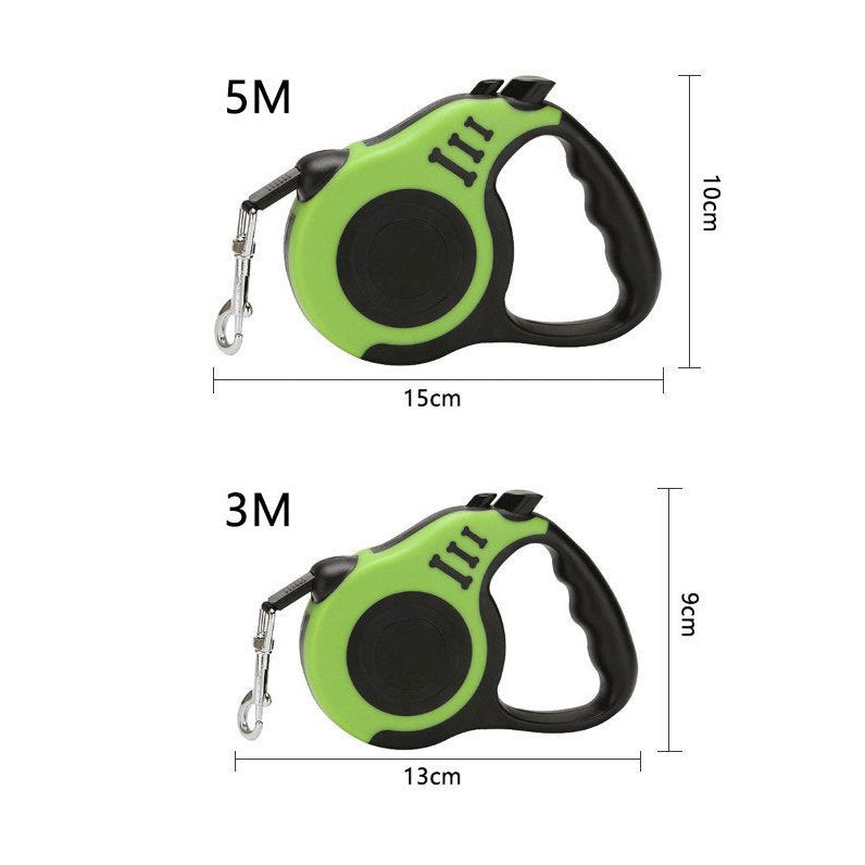 3M / 5M Automatic Retractable Pet Leash for Dogs & Cats