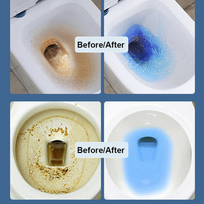 5pcs Bathroom Toilet Bowl Cleaning Magic Box Cleaner Flush Detergent Deodorant Deodorizer Disinfectant Aromatic Smell