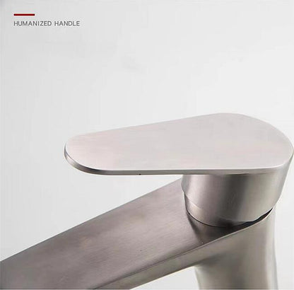 SUS304 Stainless Steel Toilet Basin Faucet Cold Water Tap Household Under Table Basin Bathroom Cabinet Washbasin Sink