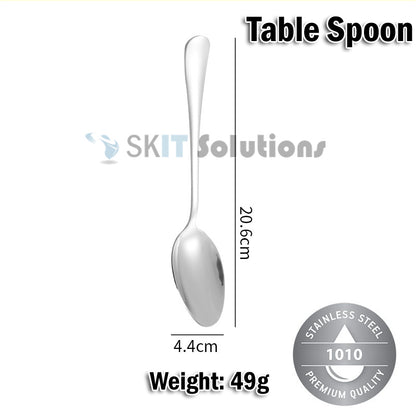 Stainless Steel Cutlery Set Fork Spoon Knife Chopsticks Soup Spoon Tea Spoon Kitchen Utensils Gift