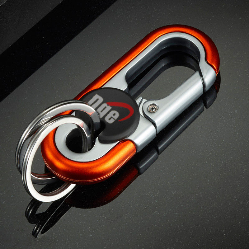 Metal Car Keychain Stainless Steel Carabiner Hook Waist Belt Key Holder Clip Men Motorcycle Travel