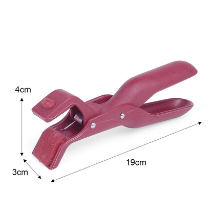 Anti-Scalding Clip Non-Slip Hot Plate Gripper Kitchen Bowl Clamp Heat Resistant Durable Silicone Tong