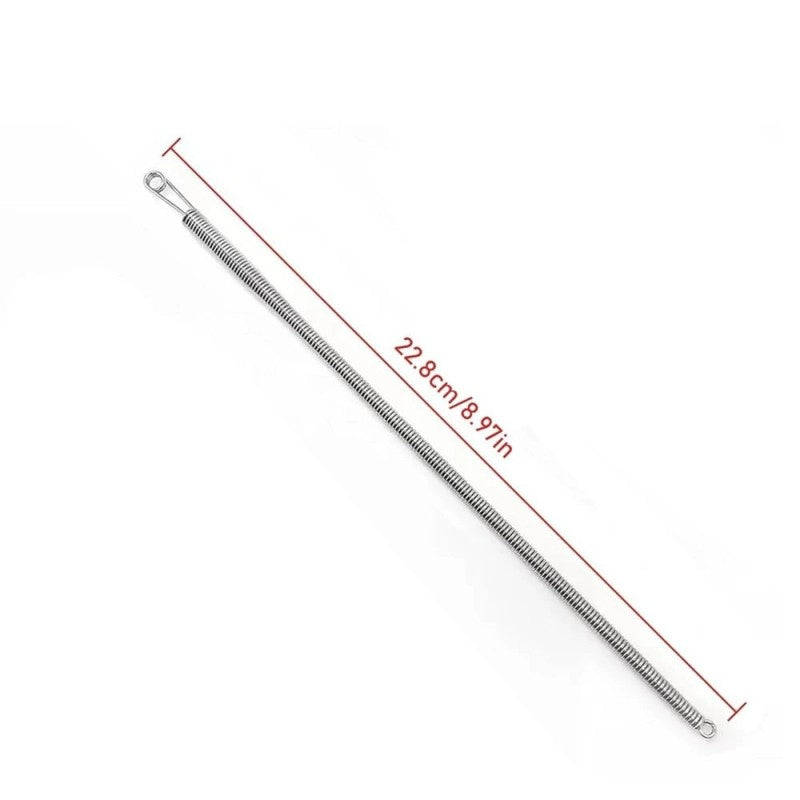 Bendable Spring Rope Threading Tool Bendable Spring Drawstring Needle Threader Multipurpose Quick Rope Thr ...