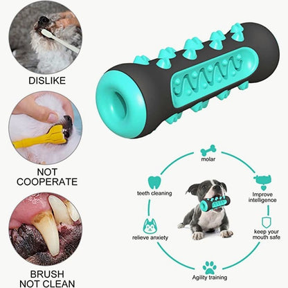 Dog Toothbrush Chew Toy – TPR Nylon Dental Toy for Dogs