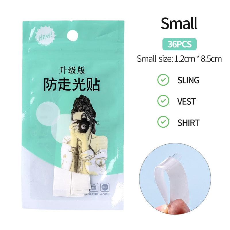36PCS Anti-Exposure Fashion Tape Invisible Double Sided Adhesive Safe Lingerie Dress Clothes Fix
