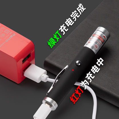 Green Laser Pointer Pen High Power Powerful Red Beam Light Presentation Clicker Presenter USB Rechargeable/AAA Batteries