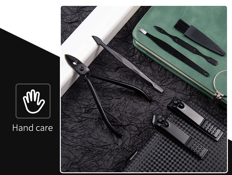 8/24pcs Nail Clippers Set Pedicure Manicure Grooming Cutter Beauty Hand Foot Finger Care Tools Kit