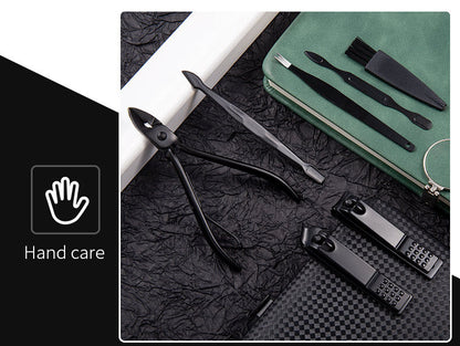 8/24pcs Nail Clippers Set Pedicure Manicure Grooming Cutter Beauty Hand Foot Finger Care Tools Kit