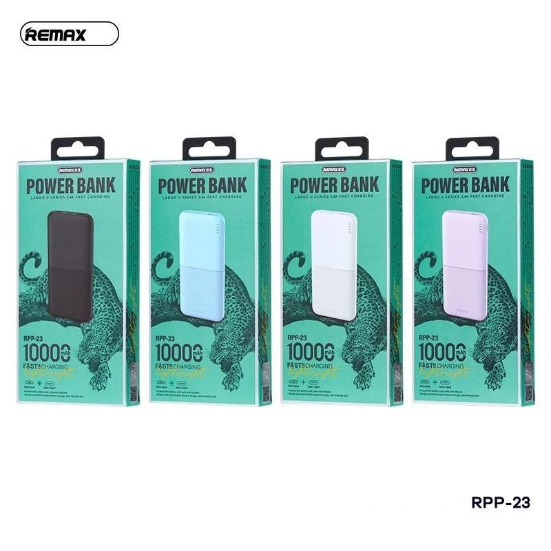 Remax RPP-23 Lango II 10000mAh 3C CCC Certified Power Bank PowerBank Slim Fast Charging USB Type-C