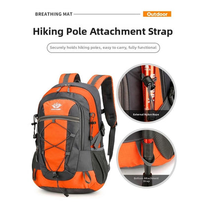 36-55L Hiking Backpack Waterproof Lightweight Large Capacity Outdoor Camping Travel Bag Men Women
