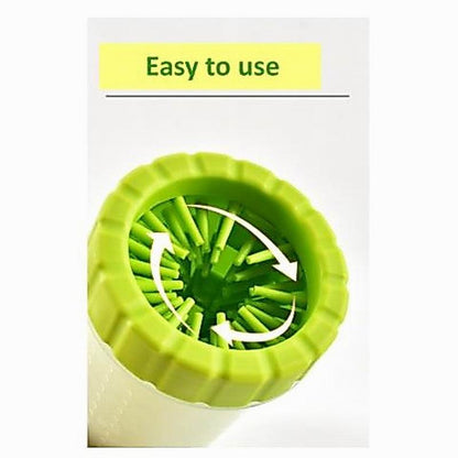 Portable Silicone Pet Paw Washer Cup for Dogs & Cats