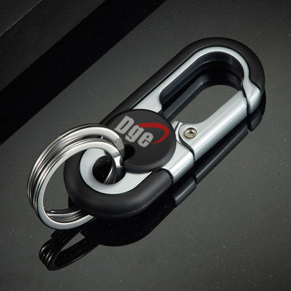 Metal Car Keychain Stainless Steel Carabiner Hook Waist Belt Key Holder Clip Men Motorcycle Travel