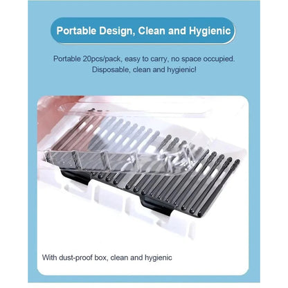 Ear Wax Cleaner Stick Spiral Pick Sticky Earwax Remover Tool Safe Earpick Digger Cleaning Picker