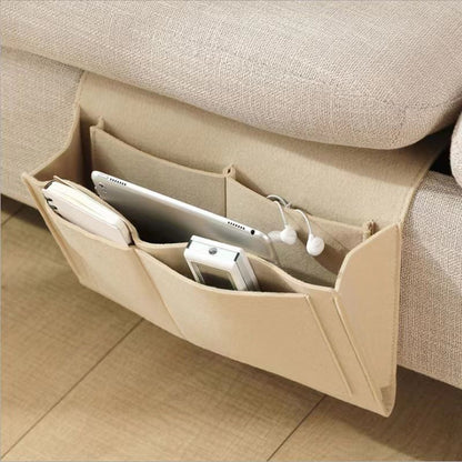 ★Bed Storage Pocket★Bedside/Sofa Pouch Organizer Organiser Holder★Keep Phone/Cable/Book/iPad Neatly★