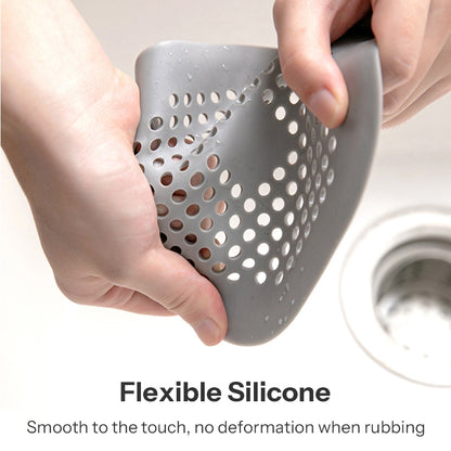 Silicone Drain Cover Sink Strainer Filter Sink Plug Strainer Anti-Blocking Hair Catcher Stopper Trap