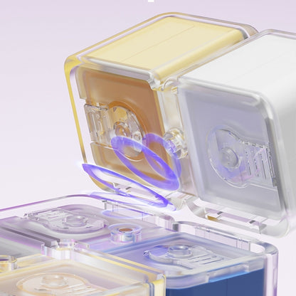 Portable Magnetic 8 Compartment Pill Organizer Case Waterproof Medicine Storage Box with Lanyard