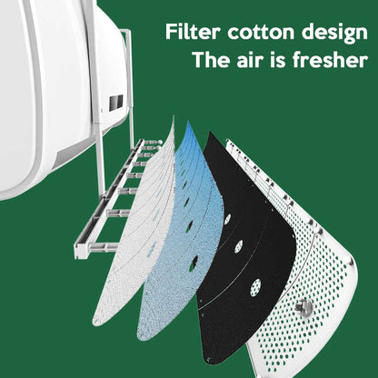 8 Leaf Air Conditioner Wind Deflector Anti Direct Blowing Adjustable Aircon Shield AC Windshield