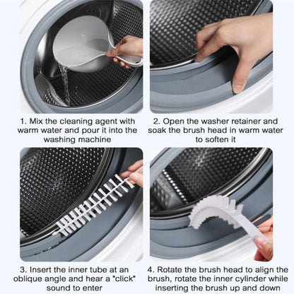 Drum Washing Machine Cylinder Inner Barrel Cleaning Brush Long Handle Crevice Decontamination Tool