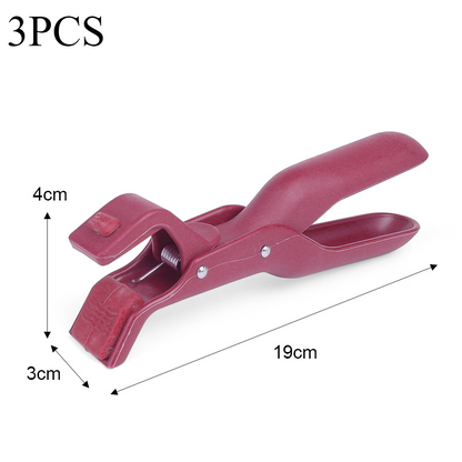 Anti-Scalding Clip Non-Slip Hot Plate Gripper Kitchen Bowl Clamp Heat Resistant Durable Silicone Tong