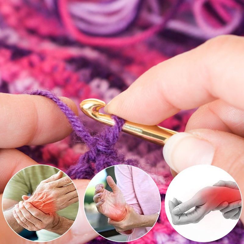 127pcs Crochet Hook Set Yarn Knitting Needles Sewing Tools DIY Craft Weave Needle Kit Accessories