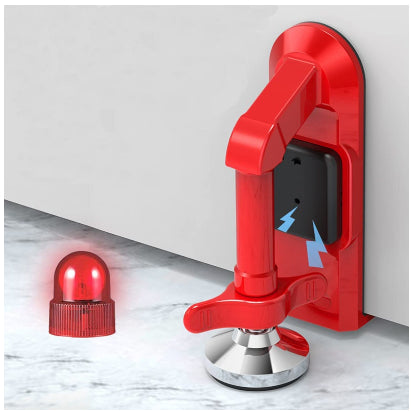 Portable Door Lock Door Stop Jam Alarm Travel Security Jammer Self Defense Home Anti-Theft Safety