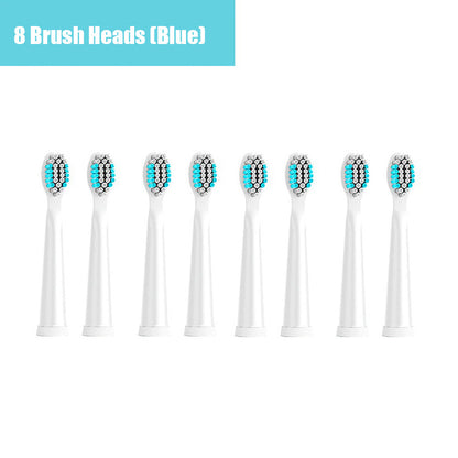 Powerful Ultrasonic Electric Toothbrush USB Rechargeable Adult Electronic Washable Power Ultra Sonic Tooth Brush+4 Heads