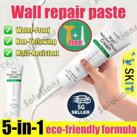 150ml Wall Repair Cream / 450ML Wall Repair Spray Crack Hole Fix White Latex Paint Wall Mending Paste