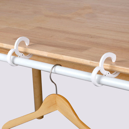 1pc Adjustable S-Shaped Hook Safety Buckle Closet Rod Clothes Bag Foldable Travel S Hanger Baby Pram