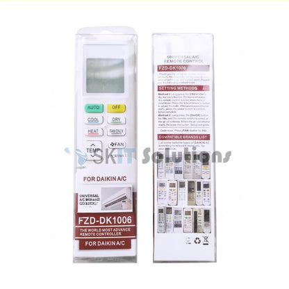 Universal Daikin Air Conditioner Remote Control FZD-DK1006 Most Daikin Aircon AC Models Replacement