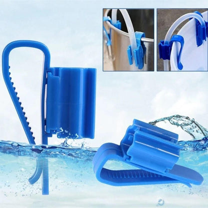 Aquarium Tube Holder Pail Clip Water Change Hose Pipe Clamp Filter Hose Holder Fish Tank Clip