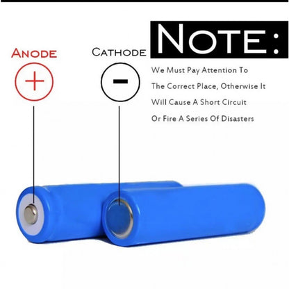 18650 3.7V 5800mAh High Capacity Rechargeable Battery For LED Light Flashlight Laser Pen USB Fan