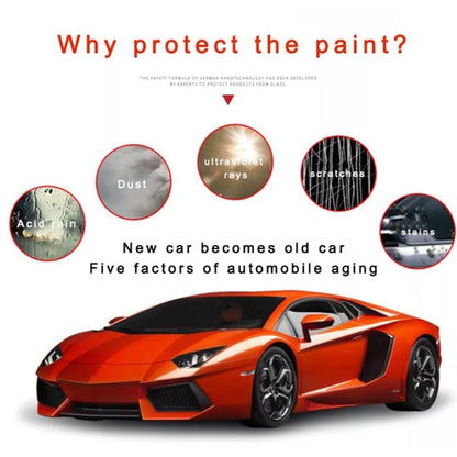 500ML Automotive Nano Coating Liquid Ceramic Spray Coating Car Polish Spray Sealant Top Coat Quick for Wet & Dry Use