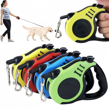3M / 5M Automatic Retractable Pet Leash for Dogs & Cats