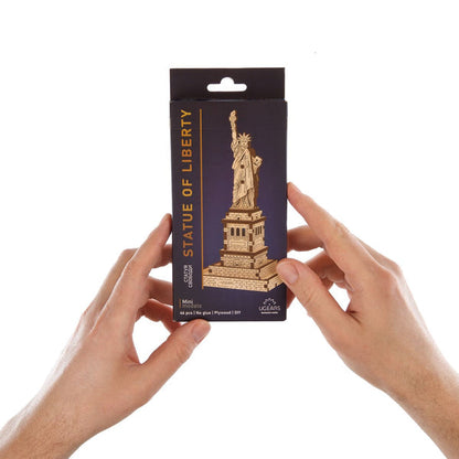 UGEARS Statue of Liberty 3D Mechanical Model Wooden Puzzle DIY Kits Adult Kids Birthday Present Toys Christmas Xmas Gift