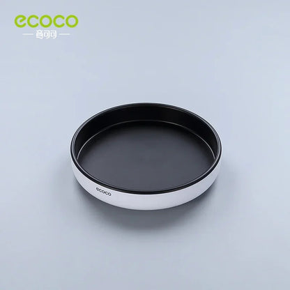 Ecoco 360 Rotating Tray Spice Rack Kitchen Organizer Turntable Seasoning Storage Shelf Lazy Susan