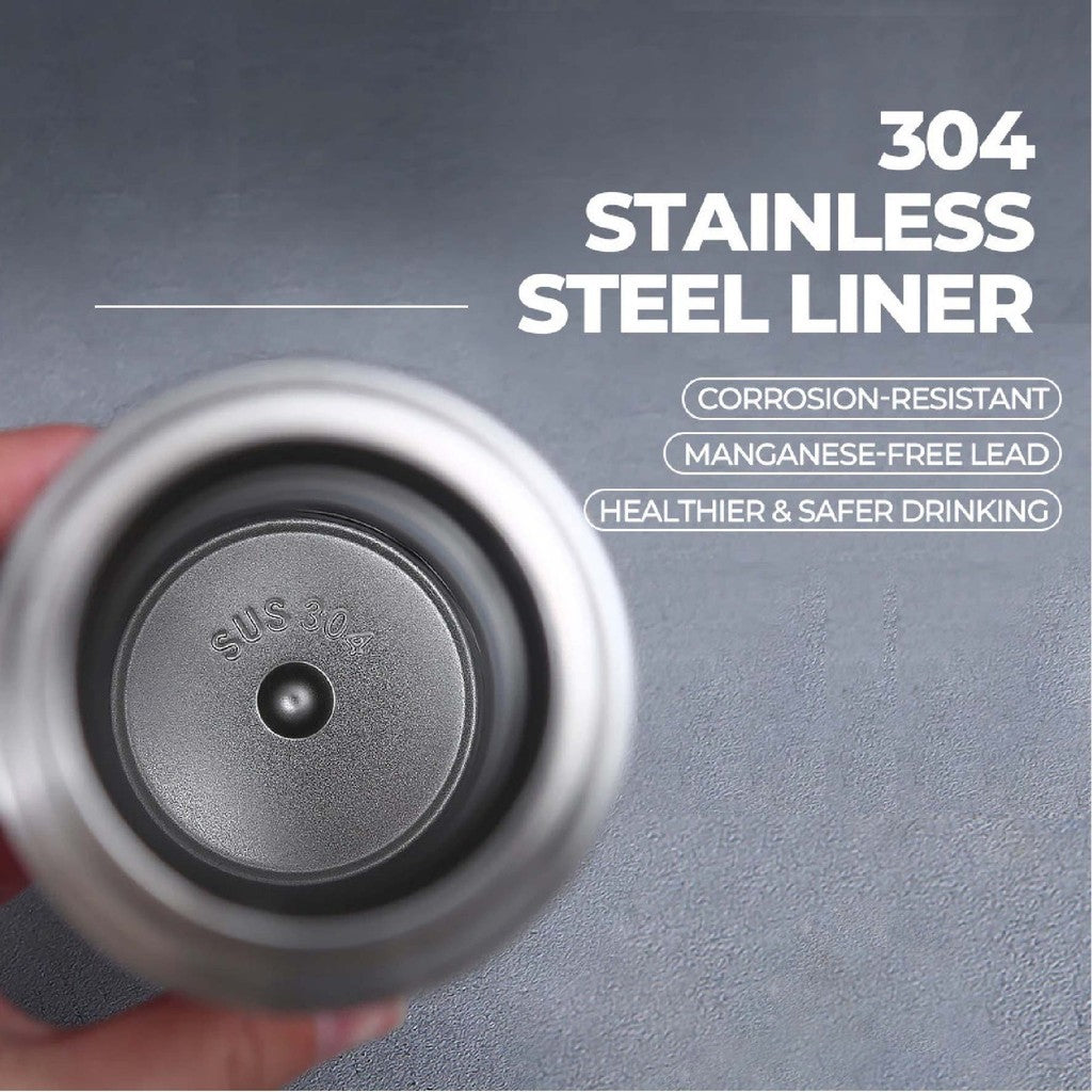 3in1 Thermal Flask Gift Set 500ml SUS304 Vacuum Insulated Water Bottle 3 Cups Christmas Corporate