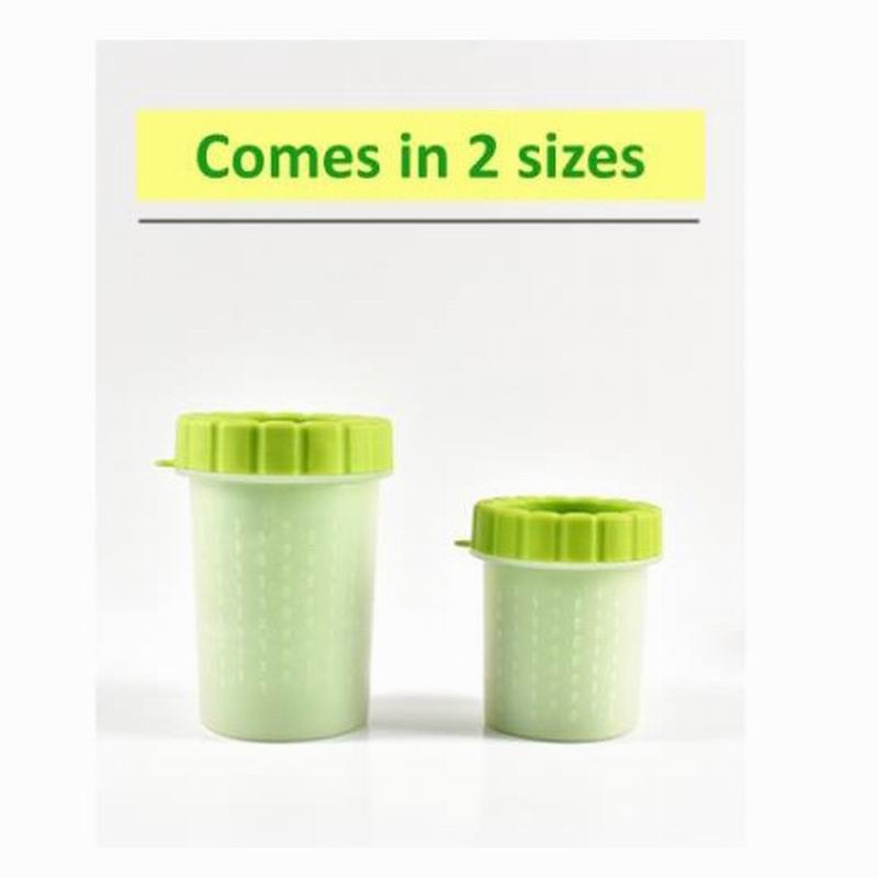 Portable Silicone Pet Paw Washer Cup for Dogs & Cats