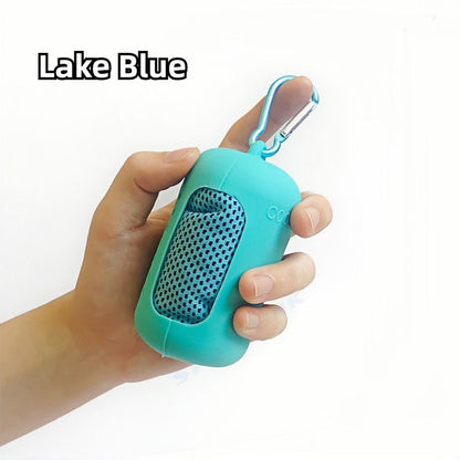 Summer Ice Silk Cooling Towel Quick Dry Sports Towel Wipe Sweat Gym Running Fitness Outdoor Travel