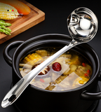 Stainless Steel Filter Oil Spoon Colander Oil Soup Separator Household Kitchen Cooking Drain Oil Spoon Fat Separator
