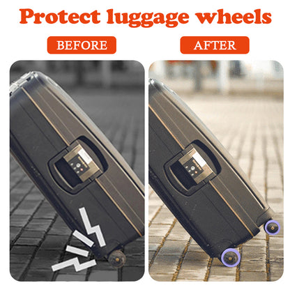 Travel Luggage Wheel Protector Case Wheels Protective Cover Trolley Box Caster Suitcase Accessories