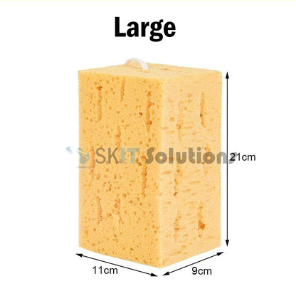 High Density Large Car Wash Sponge Foam Honeycomb Cleaning Washing Car Waxing Sponges Cleaning Car Brush Absorbent Tools