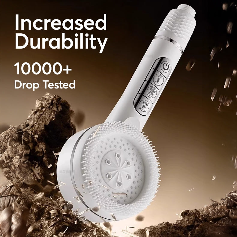 German Premium Shower Head Handheld High Pressure Showerhead Spa Massage Filtered Spray Gun Bathroom
