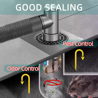 Stainless Steel Odor Proof Floor Drain Core 10cm / 15cm Washing Machine Drain Cover Anti Odor Filter