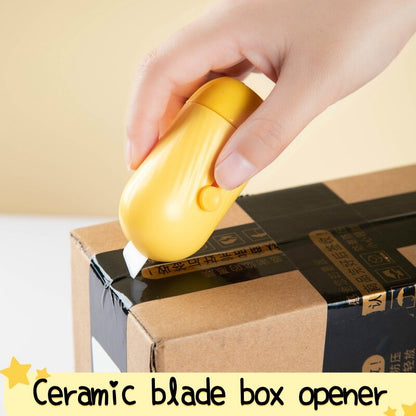 2in1 Identity Protection Roller Stamp with Ceramic Blade Box Opener Security Roller Confidential ID Privacy Protection