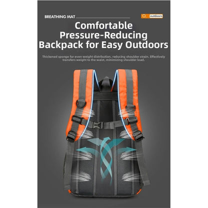 36-55L Hiking Backpack Waterproof Lightweight Large Capacity Outdoor Camping Travel Bag Men Women