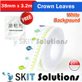 PVC Waterproof Self-Adhesive Sealing Wonder Tape Strip for Bathroom Bathtub Toilet Washing Basin Wall Kitchen Sink Stove Edge Countertop Floor Caulk