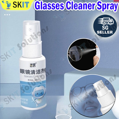 Lens Cleaner Spray Glasses Spectacle Cleaning Liquid Anti Smudge for Camera Phone Screen