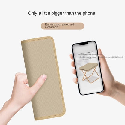 Foldable Camping Stool with Carry Bag Travel Outdoor Portable Folding Chair Lightweight Compact Seat