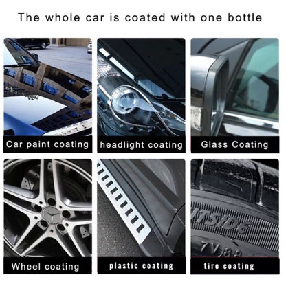 500ML Automotive Nano Coating Liquid Ceramic Spray Coating Car Polish Spray Sealant Top Coat Quick for Wet & Dry Use